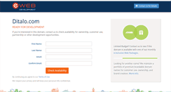 Desktop Screenshot of ditalo.com